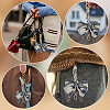 2Pcs Polyester Bowknot Bag Extension Chains PURS-ME0001-01B-5