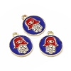 Alloy Crystal Rhinestone Pendants FIND-C019-17KCG-01-4