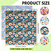 Polycotton Fabric DIY-WH0591-598A-2