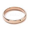 Ion Plating(IP) 304 Stainless Steel Flat Plain Band Rings STAS-I160-C-15mm-RG-2