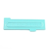 Plastic Baking Edge Dough Scraper and Cutter Pastry Spatulas AJEW-P077-08-1