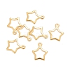 201 Stainless Steel Charms STAS-K217-05G-3