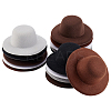 15Pcs 5 Colors EVA Cloth Mini Hat Fascinator Base AJEW-GA0007-43-7