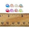 400Pcs 8 Colors Baking Paint Imitation Jade Glass Round Bead Strands DGLA-FS0001-09-5