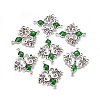 Alloy Enamel Chandelier Component Links X1-ENAM-EA9734Y-3-1