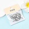 SHEGRACE Brass Box Clasps XGR0092P-166P-6
