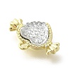 Transparent Clear Resin Rhinestone Charms FIND-B015-01B-LG-3