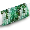 Natural Green Onyx Agate Beads Strands G-L633-A01-4mm-2