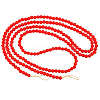 Wood Round Beads Pendant Decorations for Christmas Decorations HJEW-WH20003-49A-6