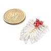 MIYUKI Rocailles Beaded Pendents PALLOY-MZ00148-01-2