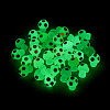 32Pcs 8 Colors Luminous Transparent Resin Pendants FIND-TA0002-48-3