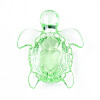 Transparent Acrylic Beads TACR-S149-14-4