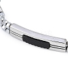 Synthetic Non-magnetic Hematite Beaded Bracelets BJEW-S156-05P-B-2