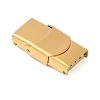 Ion Plating(IP) 201 Stainless Steel Watch Band Clasps STAS-C006-1-02G-1
