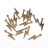 Tibetan Style Alloy Pendants PALLOY-TAC0010-18AB-1