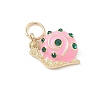 304 Stainless Steel Enamel Charms STAS-A131-03B-G-1