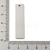 Non-Tarnish 201 Stainless Steel Big Pendants STAS-L079-027S-G-3