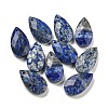 Natural Lapis Lazuli Faceted Pendants G-Q006-11-1
