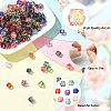 Two Tone Transparent Spray Painted Acrylic Beads ACRP-PA0001-01A-3