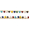 3.28 Feet Handmade Glass Beaded Chains X-AJEW-P061-A03-4
