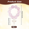 Round Dyed Natural Jade Pendants Decoration HJEW-OC00010-2