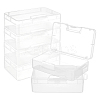 Plastic Bead Containers with Hinged Lid AJEW-WH0479-88A-1