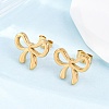 304 Stainless Steel Stud Earrings for Women EJEW-K306-17G-3