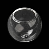 Transparent Glass Bead Cone LS-GLAA-G100-01C-01-3