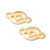 Brass Connector Charms KK-F907-10G-2