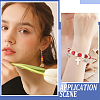 120Pcs 6 Colors Tibetan Style Alloy Pendants FIND-NB0003-13-7