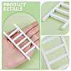 Wooden Ladder Miniature Ornaments LS-AJEW-WH0270-937-3