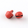 Spray Painted Iron Bell Charms Pendants X-IFIN-R208B-2
