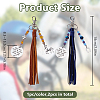 2Pcs Faux Suede Cord Pendant Decorations HJEW-DR00242-2