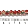 Christmas Theme Crackle Glass Beads Strands CCG-C002-8mm-12-4