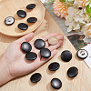 30Pcs Imitation Leather Snap Bottons BUTT-NB0001-90E-3