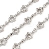 Alloy Flower Link Chains LCHA-L002-03P-1