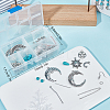 DIY Moon and Star Earring Making Kit DIY-SC0020-19-7