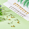 32Pcs 8 Styles 304 Stainless Steel Stud Earring Findings STAS-TA0002-97-4