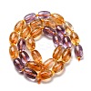 Natural Ametrine Beads Strands G-L610-C03-03-3