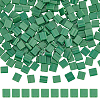 240Pcs 2-Hole Baking Paint Opaque Colours Glass Seed Beads SEED-SC0001-12F-1