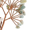 Natural Amazonite Chips Tree of Life Decorations DJEW-A017-01O-4