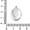 Brass Locket Pendants KK-H206-01P-02-3