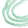 Baking Paint Imitation Jade Glass Bead Strands LS-DGLA-A034-J4MM-A22-5
