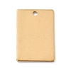 Ion Plating(IP) 201 Stainless Steel Pendant STAS-Z038-01G-C-2
