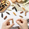 160Pcs 16 Styles Natural Wood Buttons FIND-CJ0004-42-5