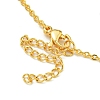 Ion Plating(IP) 304 Stainless Steel Cable Chain Necklaces NJEW-H040-04G-3