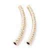 Brass Tube Beads X-KK-Y003-87C-G-2