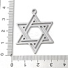Non-Tarnish 304 Stainless Steel Pendants STAS-R116-01P-3