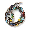 Glass Beads Strands GLAA-H032-04B-2