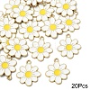 20Pcs Eco-Friendly Alloy Enamel Pendants ENAM-YW0005-85B-1